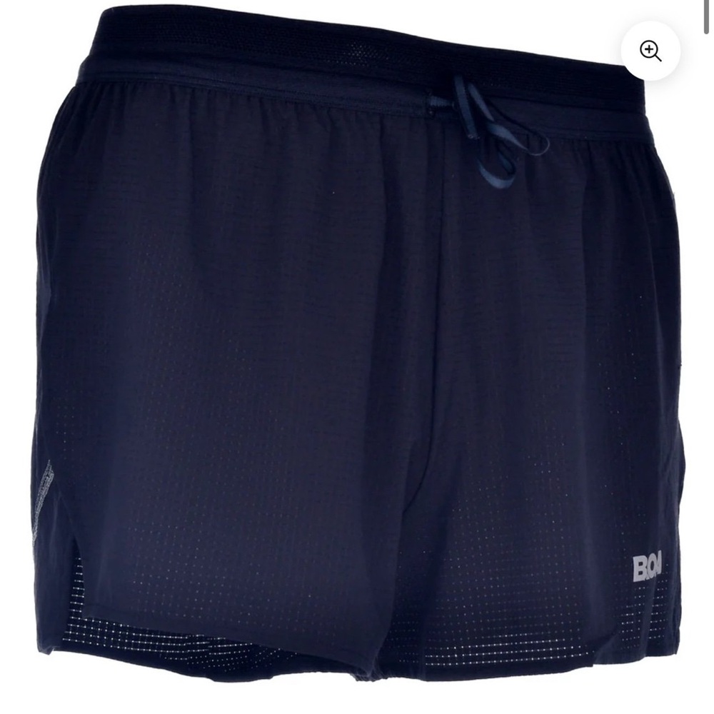 BOA Men's AeroPro 3" Half Split Shorts - BLACK